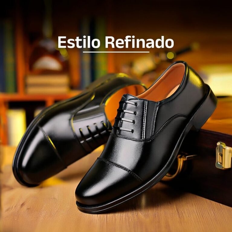 Sapato Masculino de Couro Genuíno Gentlemen’s + Brinde